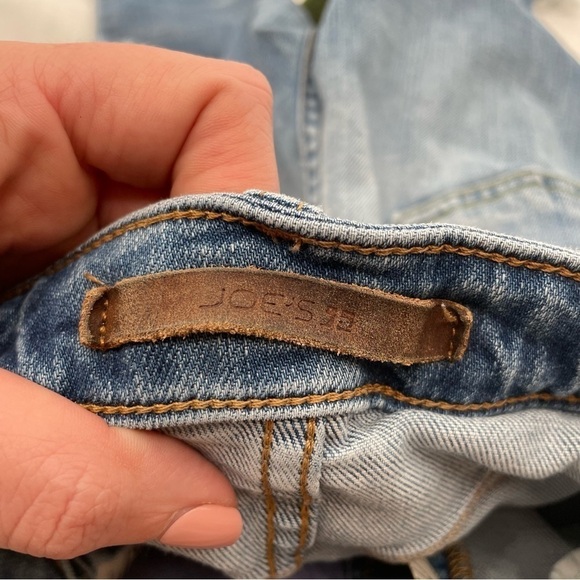 JOES JEANS Women’s The Bella 11” high rise skinny crop distressed denim jeans 25 - Picture 5 of 11
